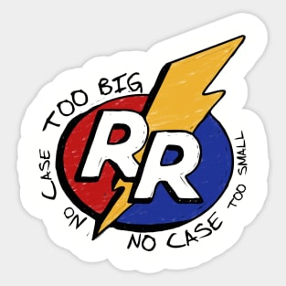 No Case too Big No Case too Small Sticker